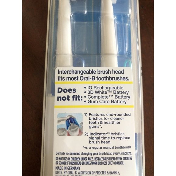 Oral-B 6905584748 Precision Clean Electric Toothbrush Replacement Brush Heads - - Picture 5 of 5